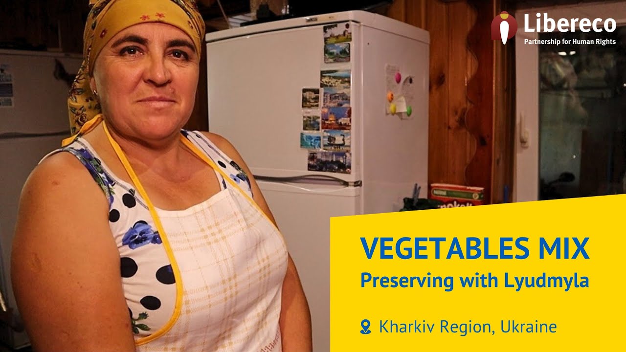 Preserving with Lyudmyla from Ukraine - Vegetable Mix