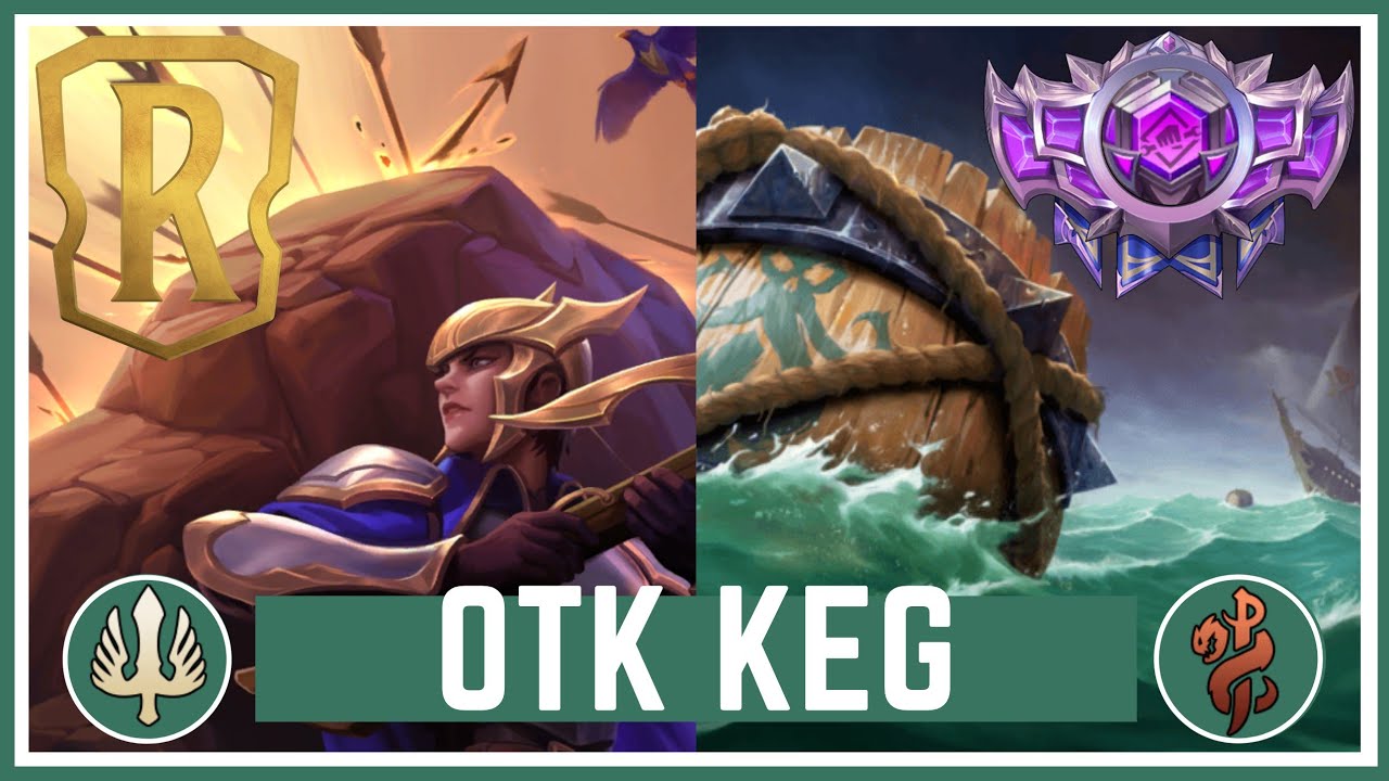 Super Fun UNYIELDING POWDER KEG | Warning Shot OTK | Master Rank Gameplay | Legends of Runeterra