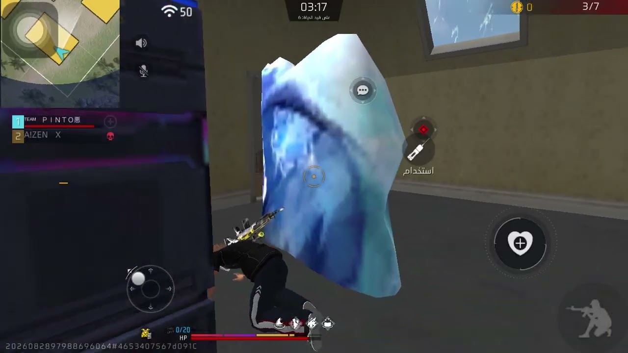 إلتقيت بأخطر هكر في لعبة فري فاير ☠️😱❌