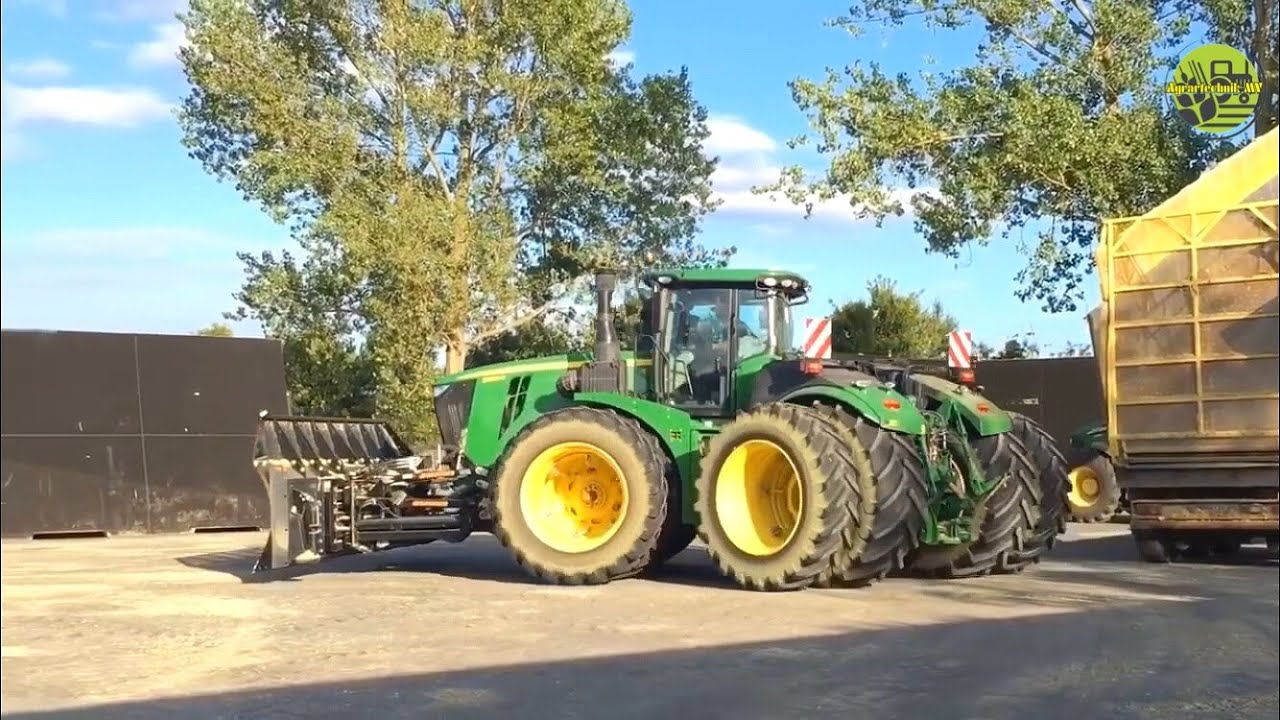 Maishäckseln • Maisernte • Maissilage • Corn Silage • Gut Hohen Luckow • John Deere • Case • Fendt