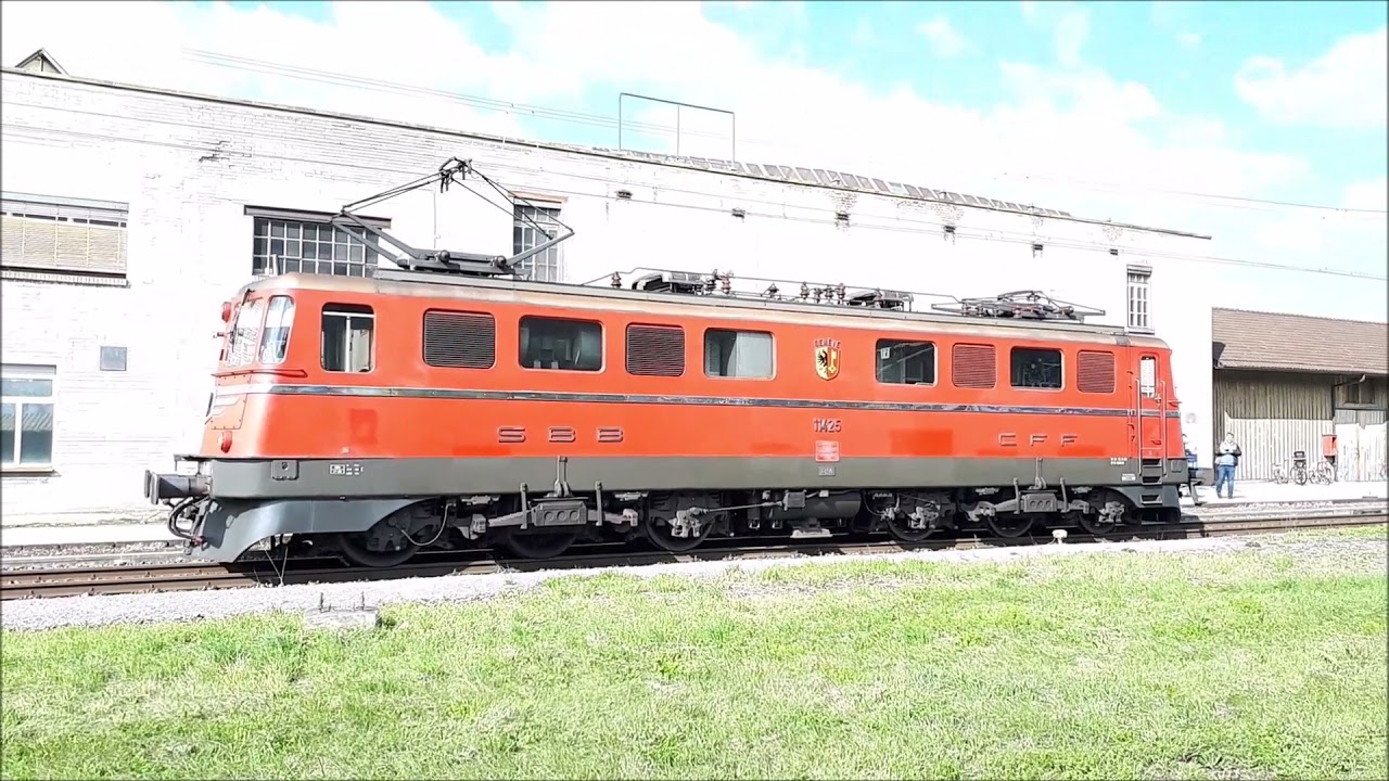 SBB Historic Depot Olten: Fitnessfahrten 09.10.2021 Ae 6/6 