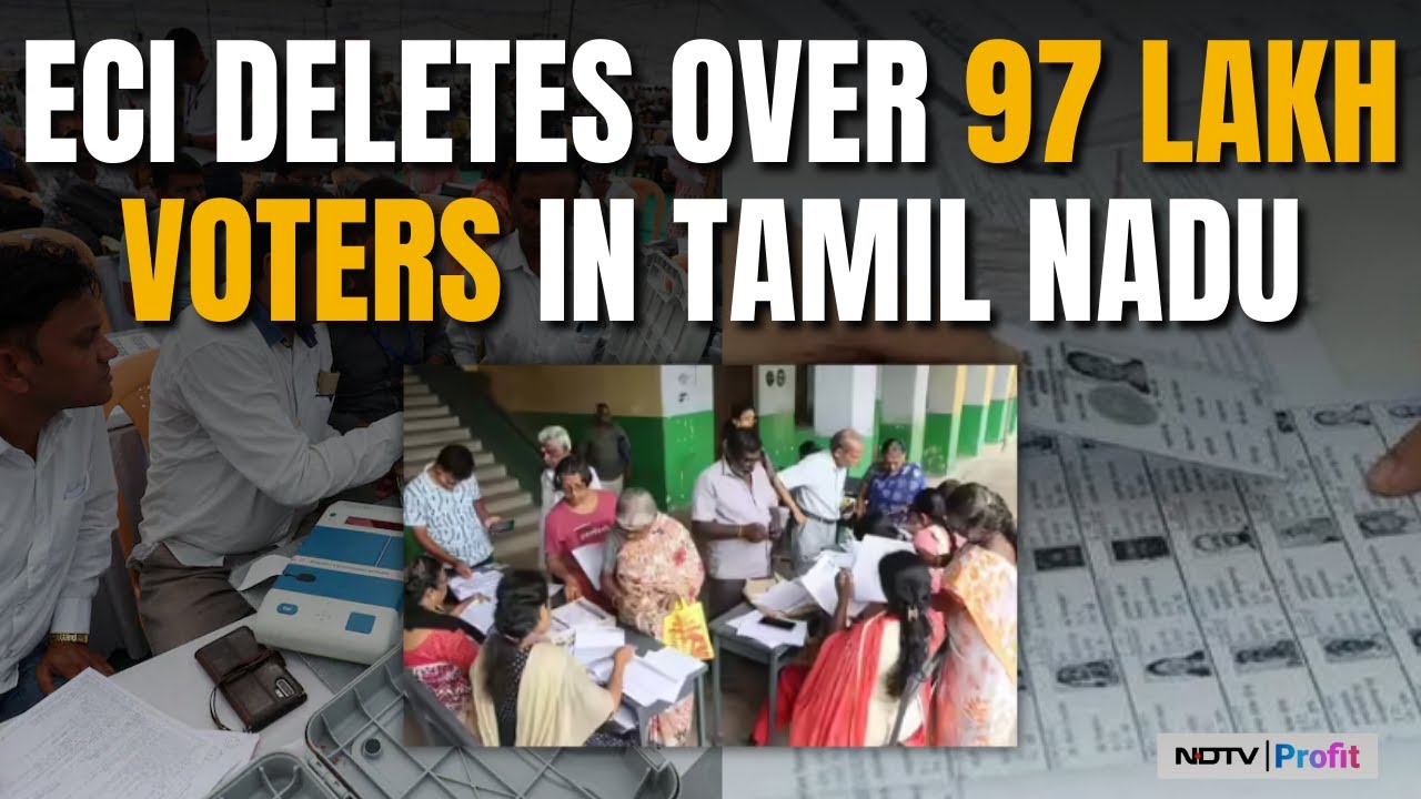 97 Lakh Voters' Names Deleted From Tamil Nadu Draft Rolls Voter List Post SIR Phase 1 | SIR Showdown