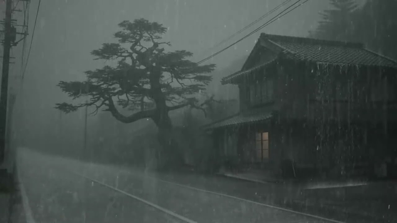 Rain Sounds For Sleeping 99% 🌩️ Fall Asleep Fast With Heavy Rain and Thunderstorm At Night 💤