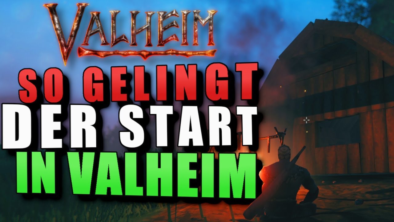 Valheim deutsch - Tutorial für Einsteiger - Anfänger guide - Tipps