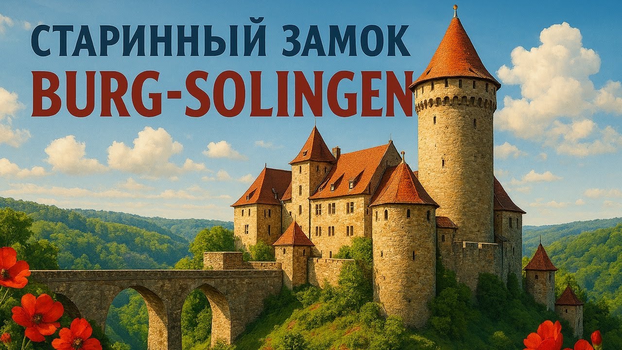 Замки Германии 🇩🇪- Schloss Burg I Красивый замок с видом