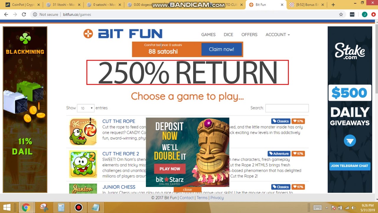 How to earn Crypto using CoinPot Faucets. Lottery, staking and faucets!