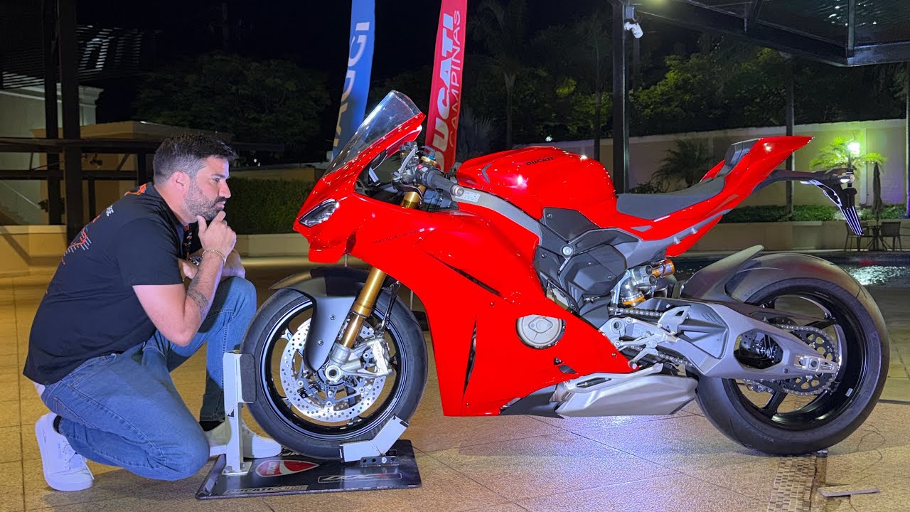 NOVA DUCATI V4S CHEGOU AO BRASIL | R$ 209.000 TEM CORAGEM ?