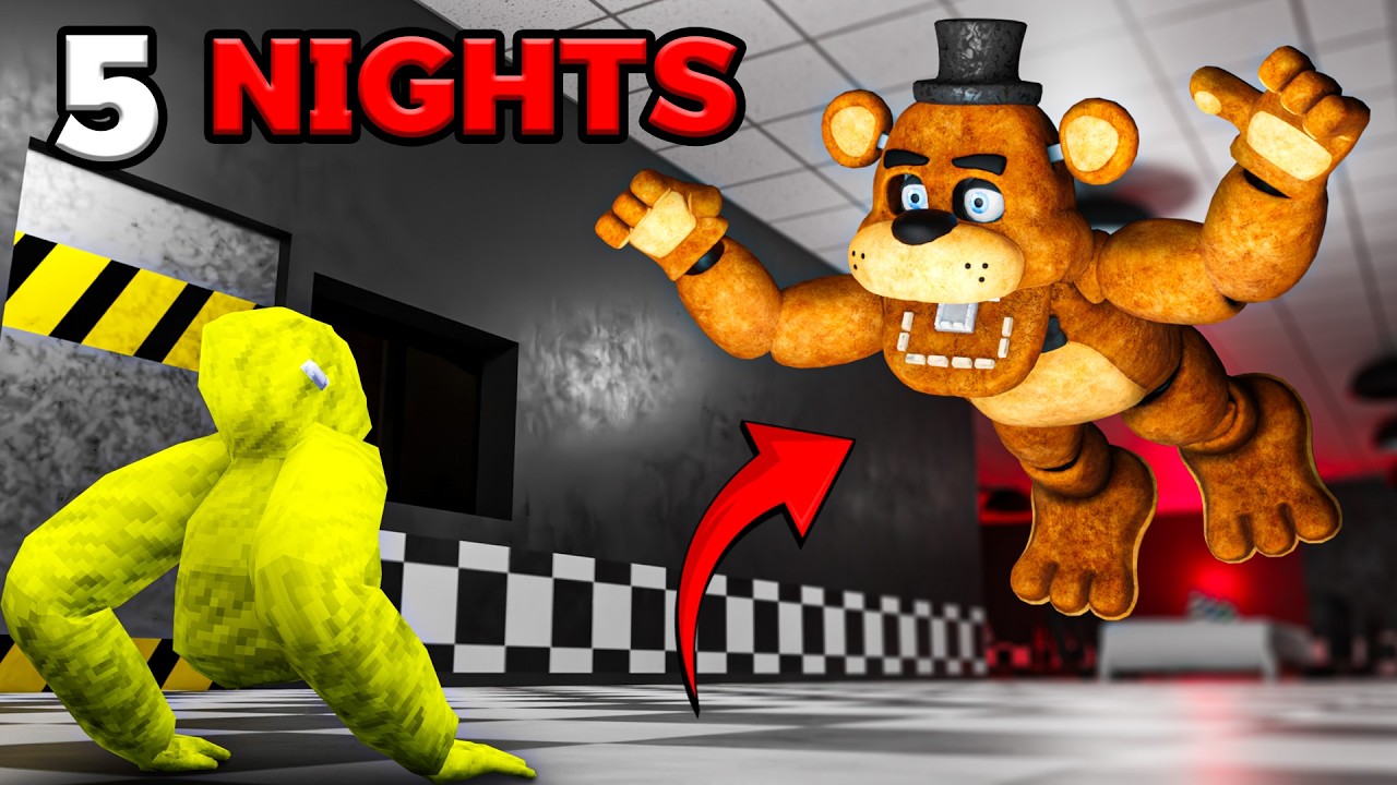 Мы нашли Фредди Фазбера в игре Gorilla Tag!