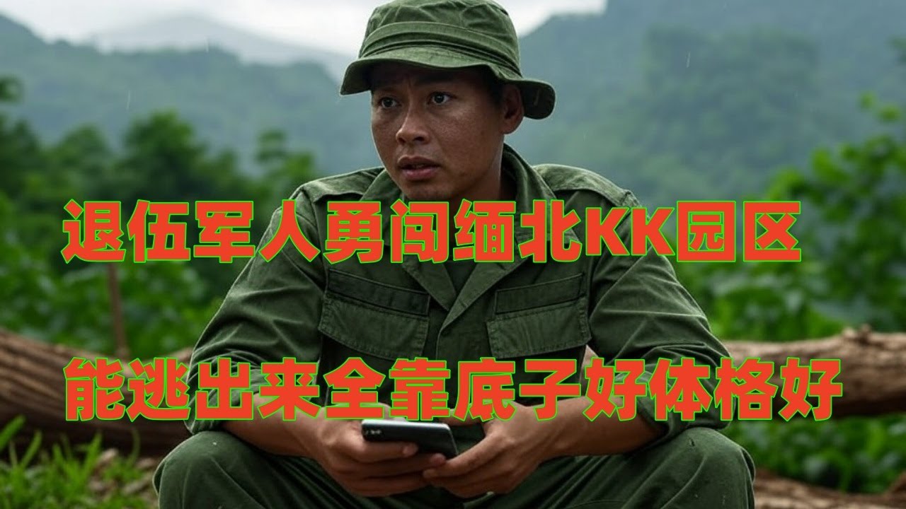 退伍军人勇闯缅北KK园区，能跑出来全靠底子好体格好,