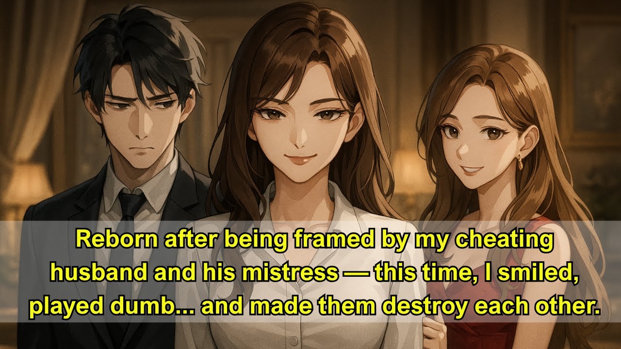 Reborn after being framed by my cheating husband and his mistress — this time, I smiled, played dumb