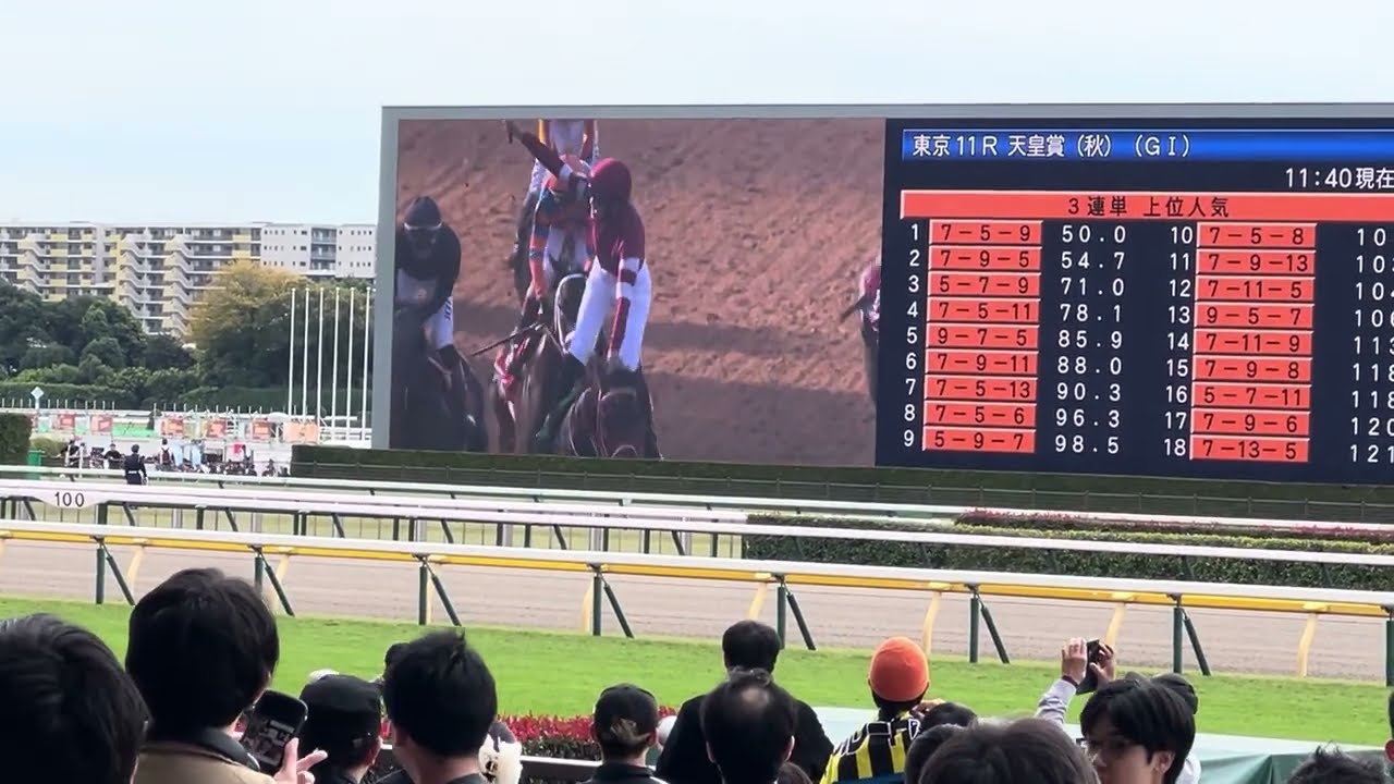 歴史的快挙！フォーエバーヤング！BCクラシック制覇に沸く東京競馬場
