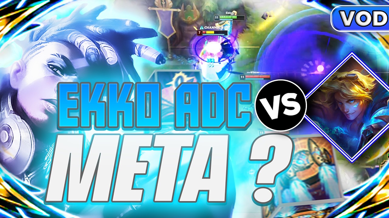 Ekko ADC Nouvelle META ?! | Ekko vs Ezreal | CHALLENGER