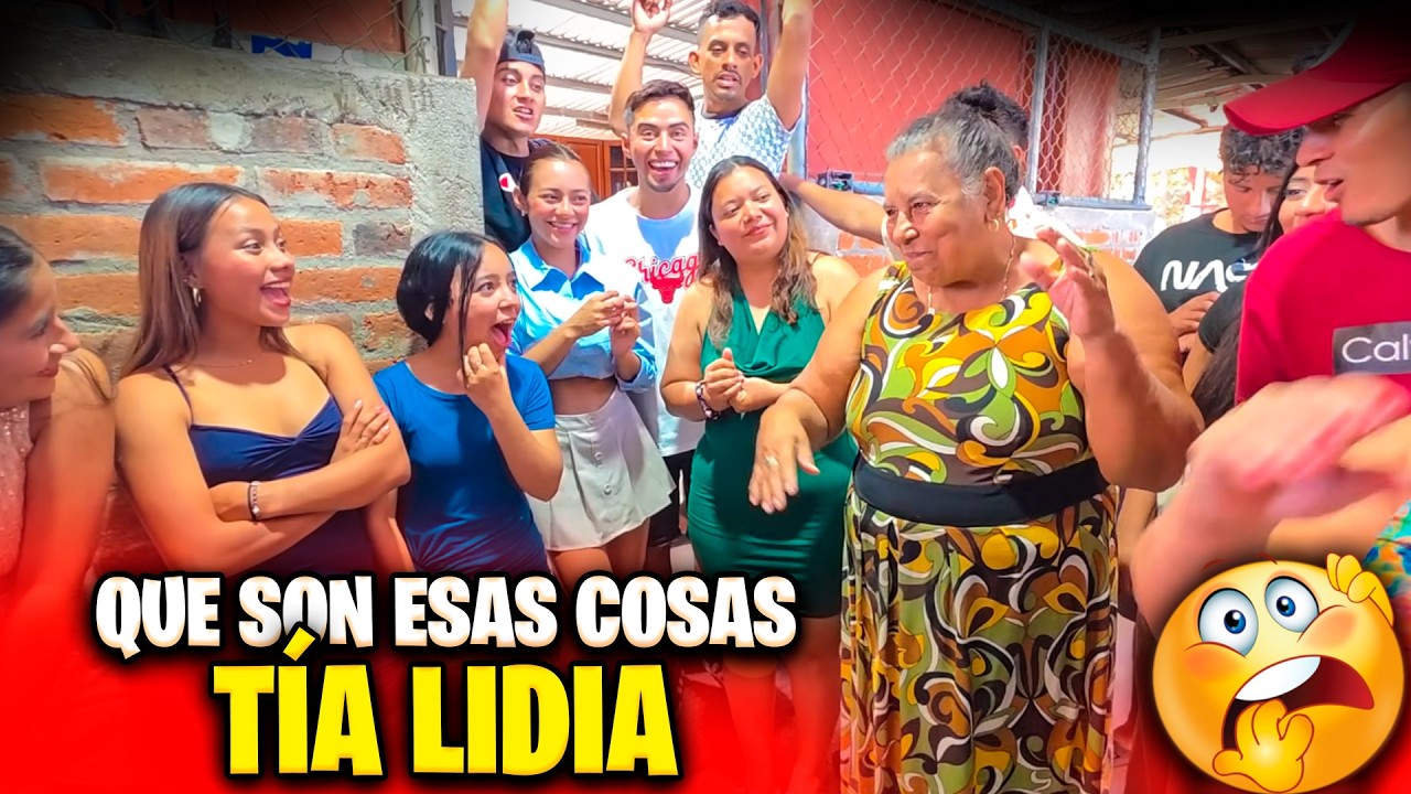 Tía Lidia nos asustó con esto que dijo. Será que anduvo en los pasos de la Mini