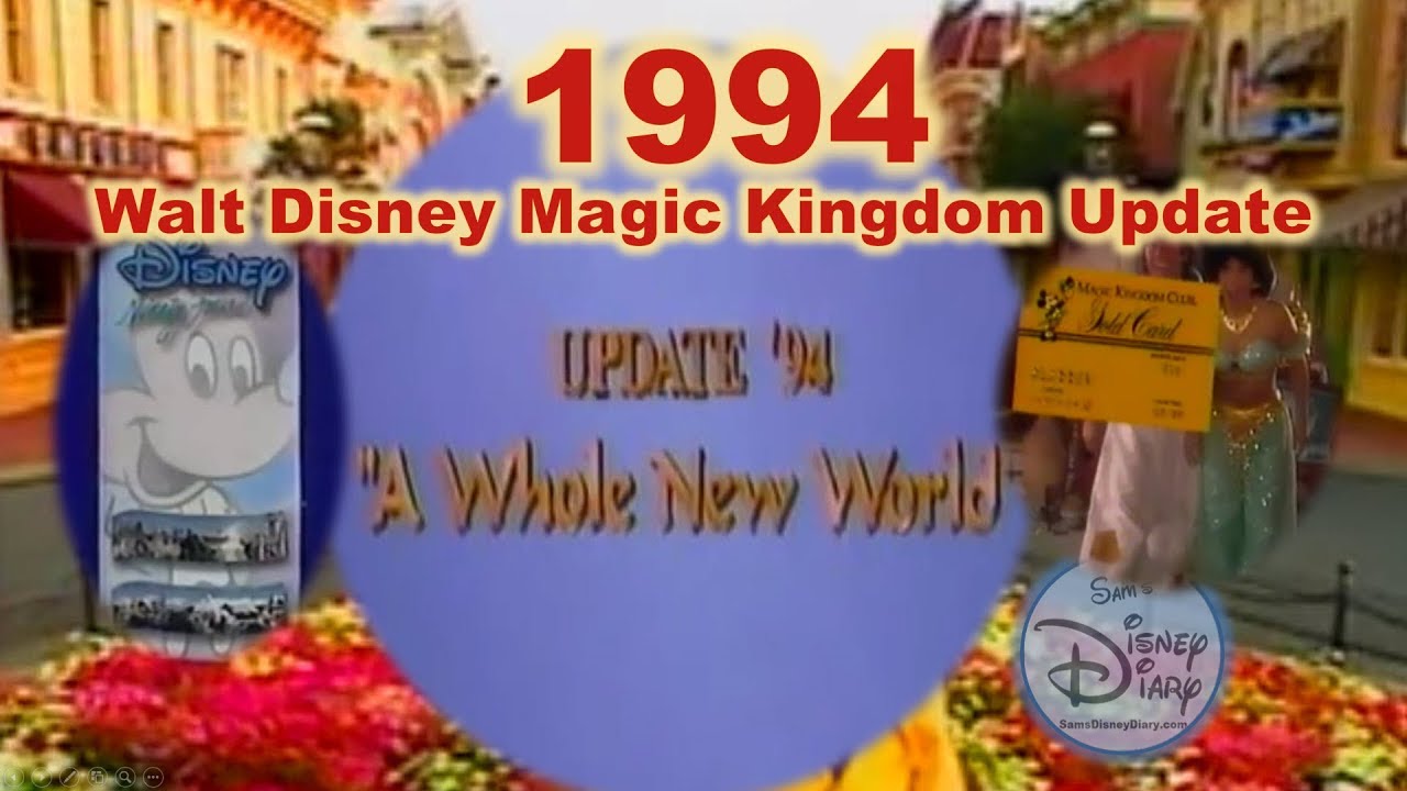Walt Disney World | Disney Magic Kingdom Gold Club | 1994 | Members Only | VHS | A Whole New World