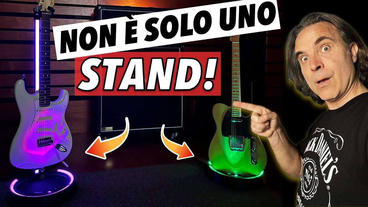Provo il Supporto per Chitarra del FUTURO! Gravity Guitar Glow Stand