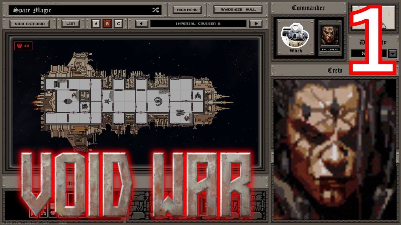 Space Blood Magic | VOID WAR #1 | Witch | Imperial Cruiser B