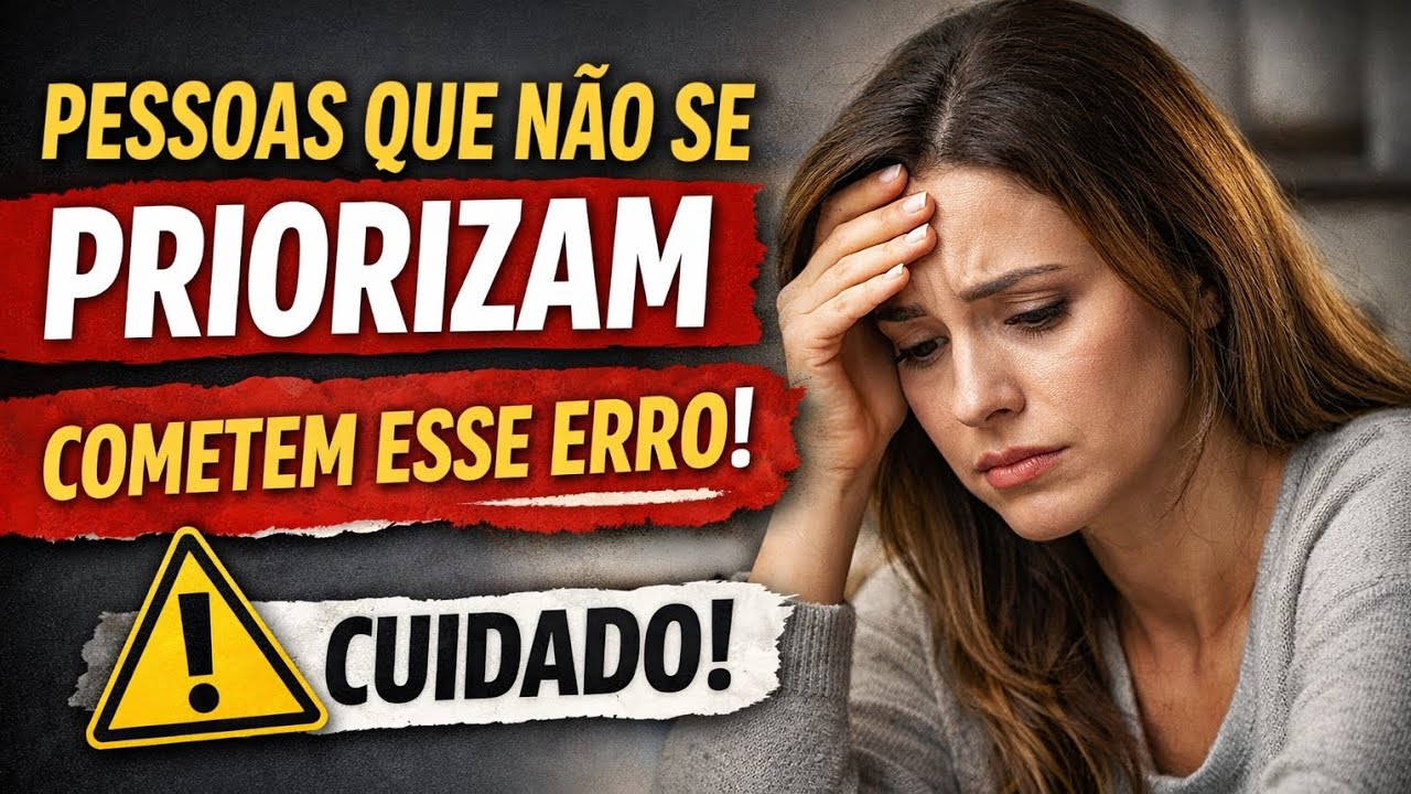 “Se você ignora isso, você está se despriorizando todos os dias”