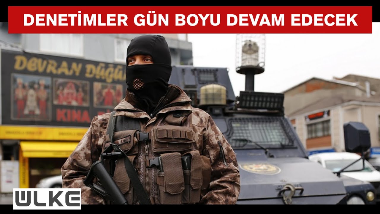 Şişli'de özel harekat destekli dev asayiş denetimi!