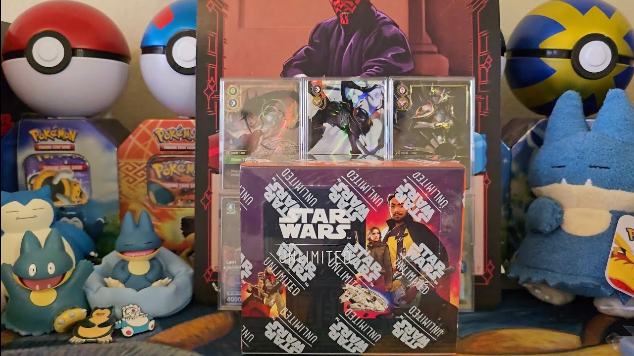 Opening a Star Wars Unlimited: A Lawless Time Booster Box