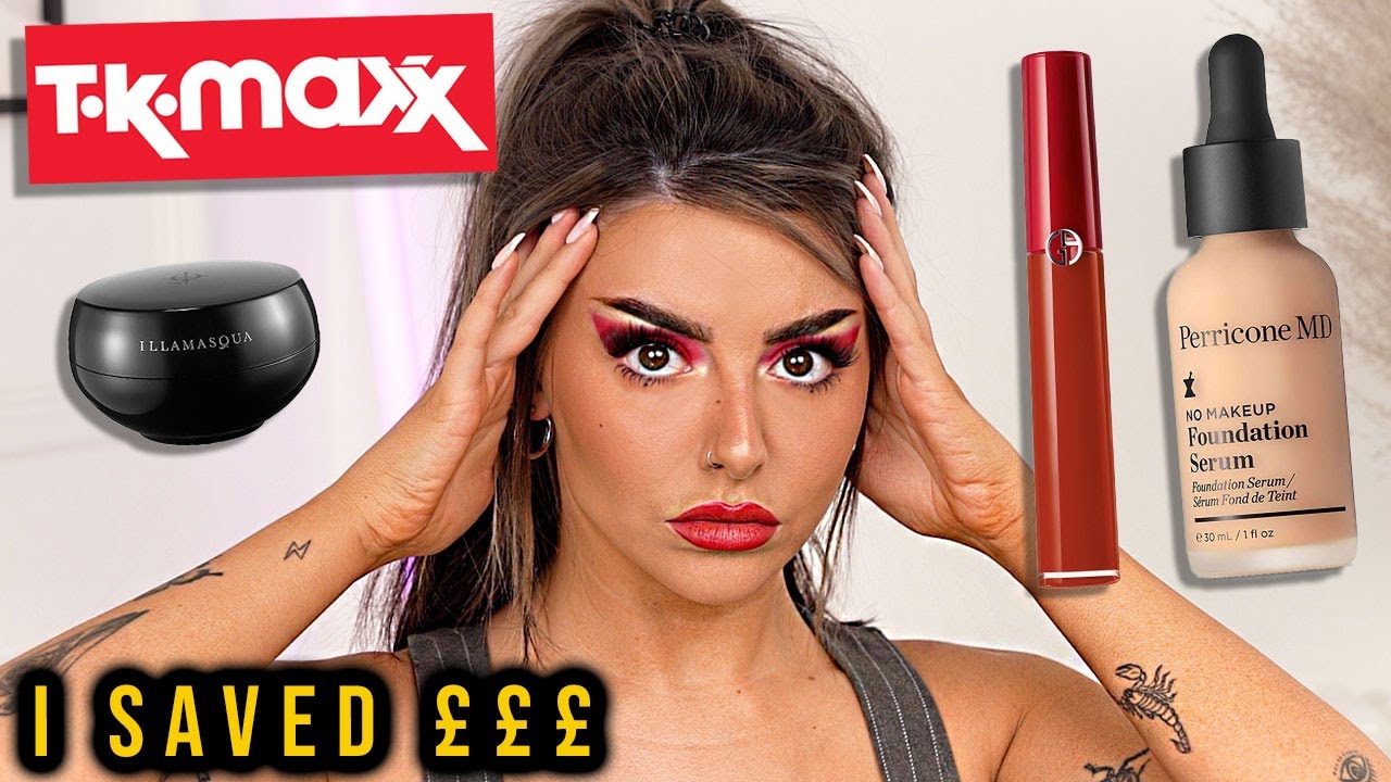 Я СЭКОНОМИЛА $$$ В TKMAXX!? ПОЛНОЕ ЛИЦО TJMAXX #МАКИяж + #ДОСТАВКА