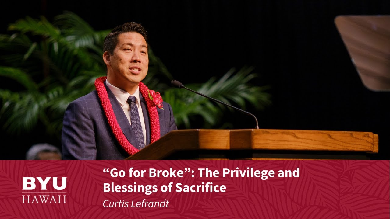 "Go for Broke": The Privilege and Blessings of Sacrifice | Curtis Lefrandt