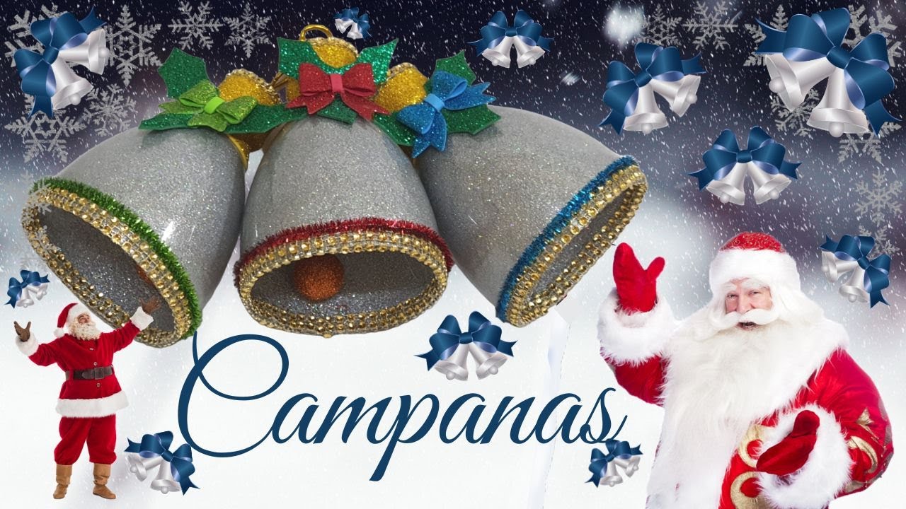 CAMPANA NAVIDAD. RECICLAMOS BOTELLAS. COLABORACION MANUALIDADES CON YOLI. CESTAS NAVIDAD. XMAS DIY.