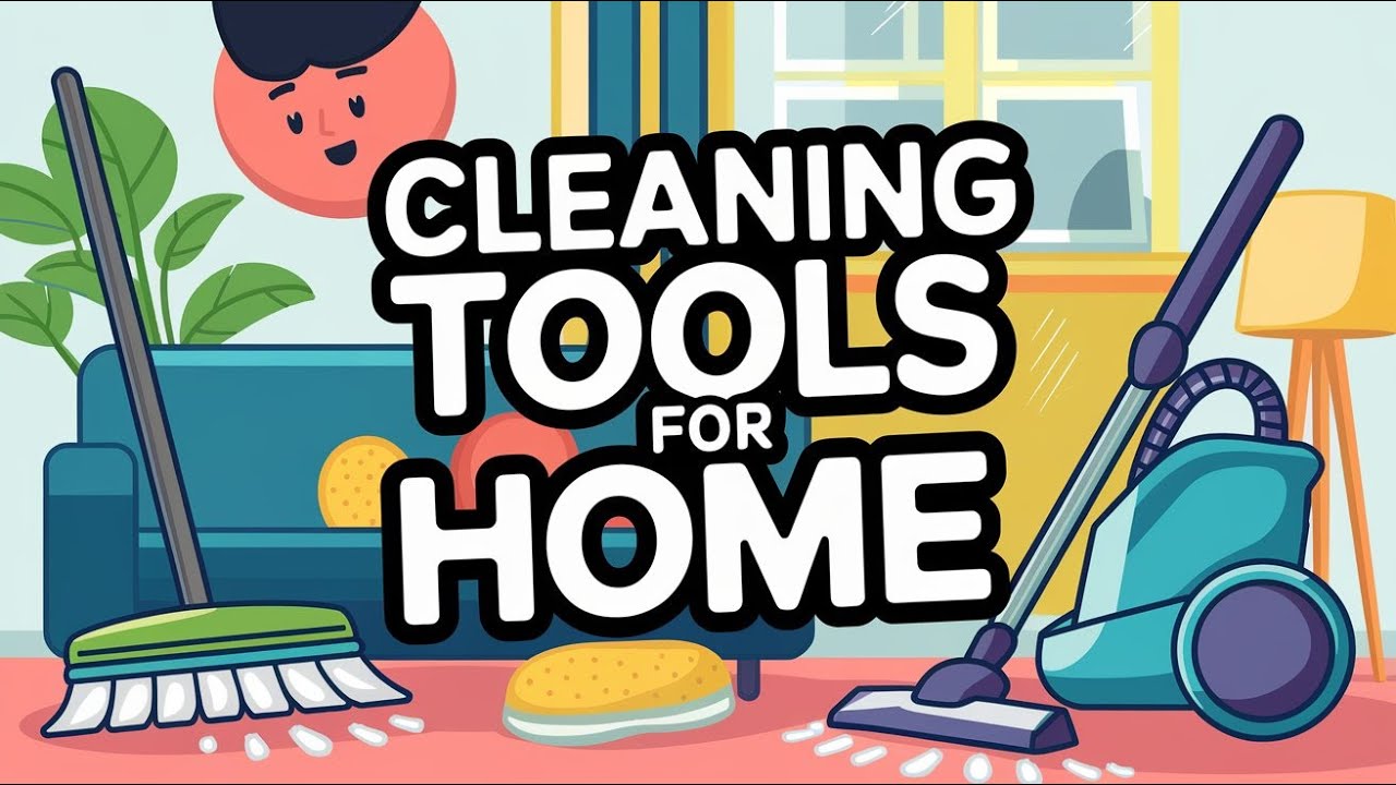 Cleaning Tools for Home | Cleaning Supplies | Cleaning Tools Name | House Cleaning Things/Tools Name