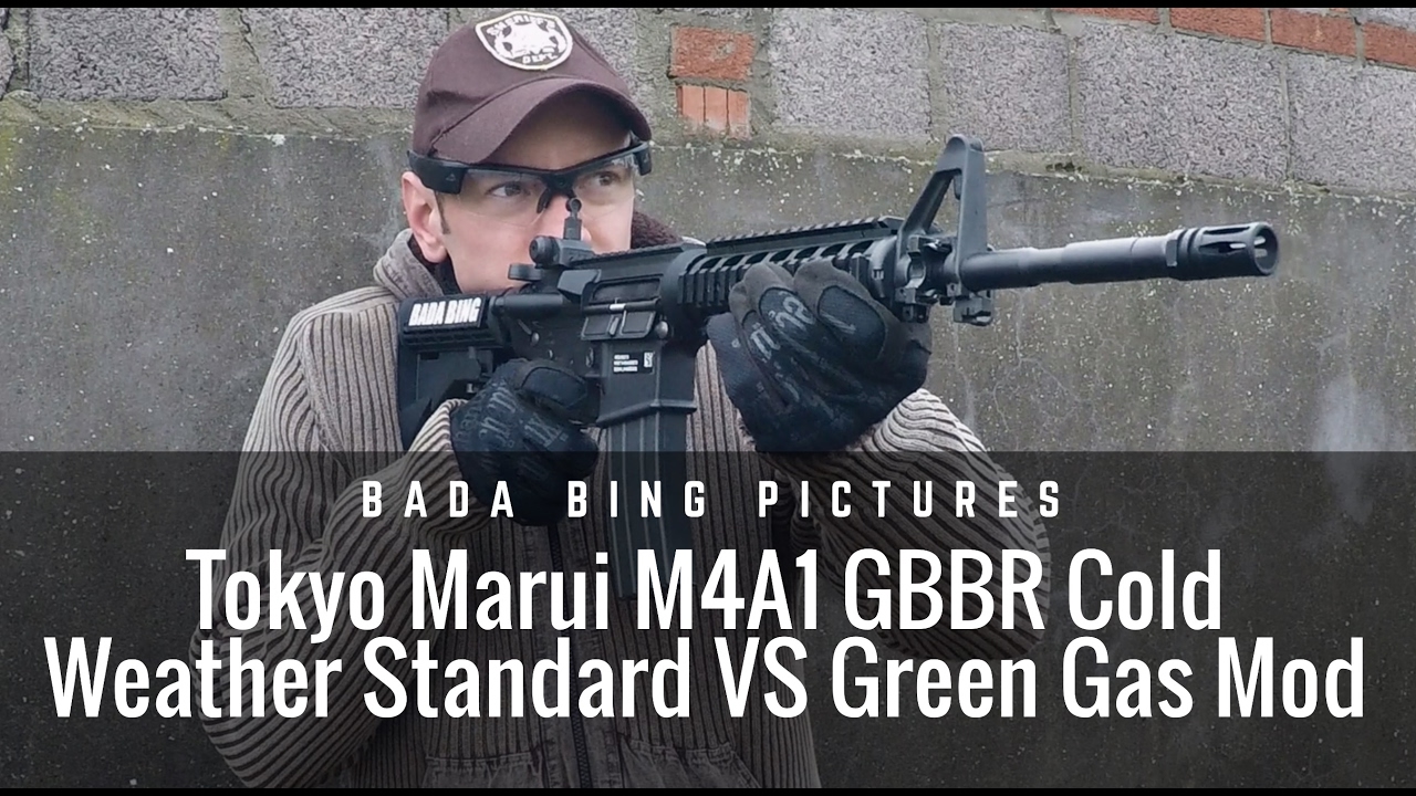Tokyo Marui M4 MWS GBBR Cold Weather: Standard VS Green Gas Mod