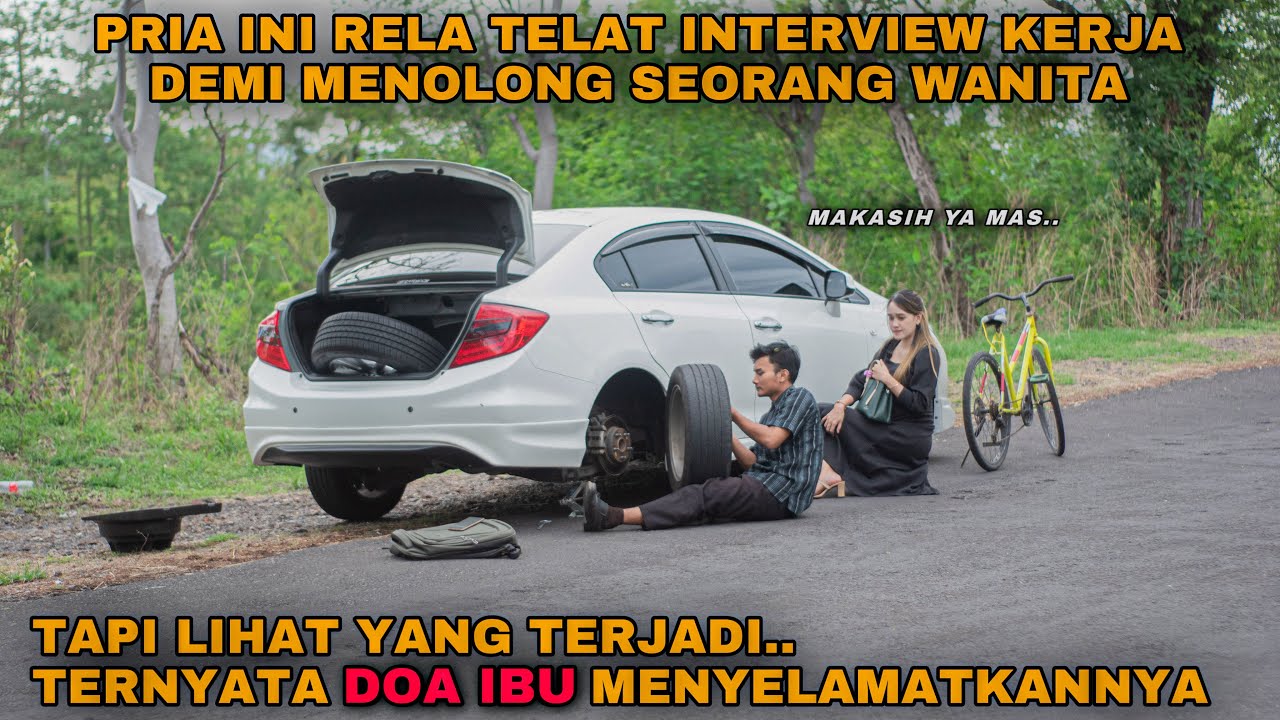 PRIA INI RELA TELAT WAWANCARA KERJA DEMI MENOLONG SEORANG WANITA!! tapi lihat apa yang terjadi..