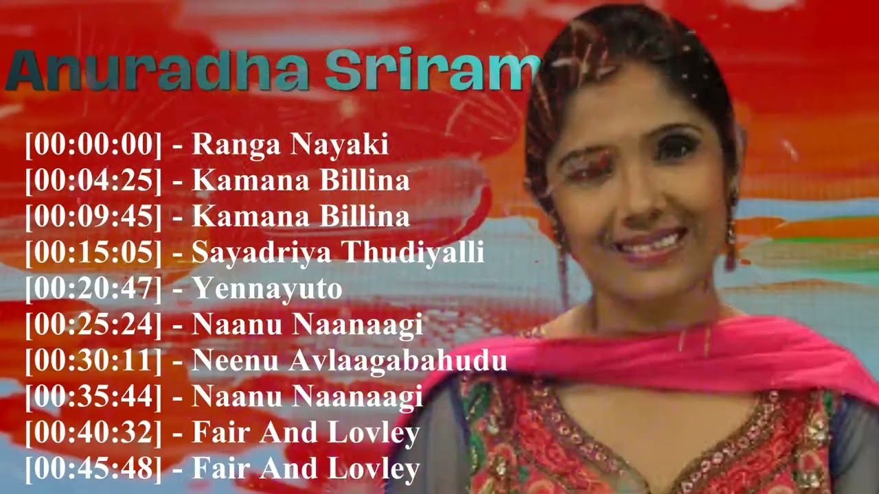 Golden Era Tamil Songs | Best of Anuradha Sriram | 90s Super Hit Romantic Jukebox 2026 HD Mix