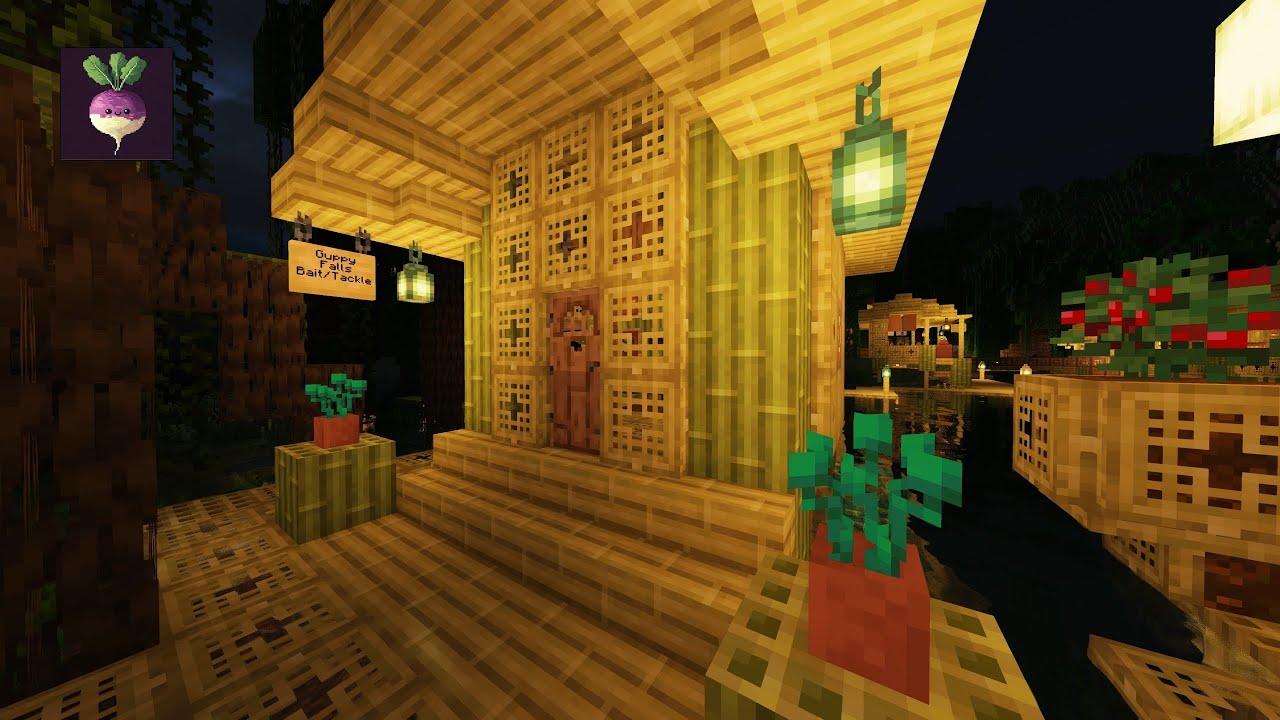 Guppy Falls Bait & Tackle (Village expansion pt.10)