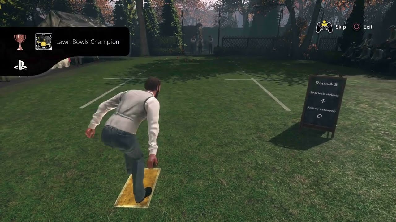 Sherlock Holmes: The Devil's Daughter - Lawn Bowls Champion PSN Trophy PS5
