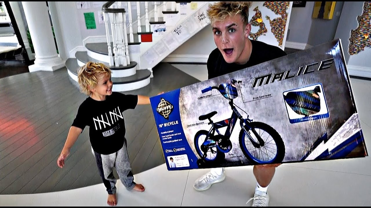 Jake Paul SURPRISES Tydus With A NEW BIKE!!
