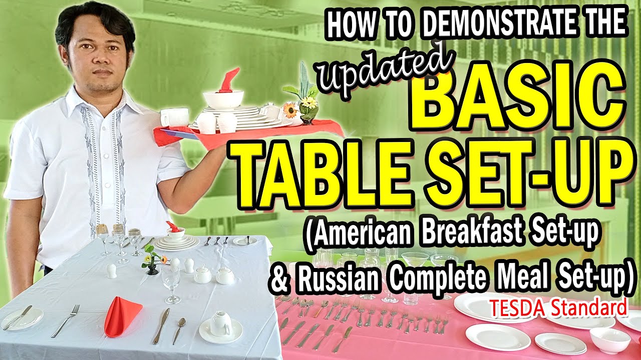 Updated Basic Table Set-up | FBS NCII Assessment