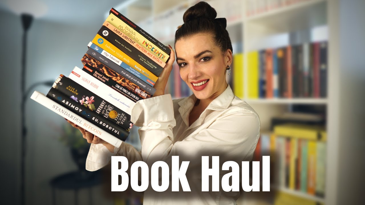 Book Haul #19 📚 13 carti noi in biblioteca | Ati auzit de Standardul Bitcoin?