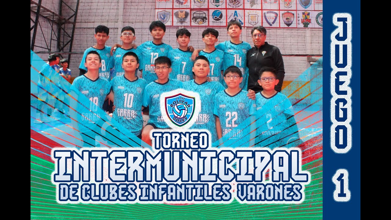 La Paz Bolívar Voley vs M & E Caranavi | Sub 15 Varones | Torneo Intermunicipal de Clubes