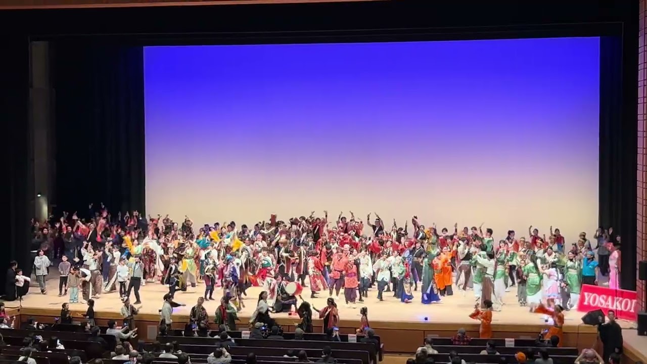 【乱舞】総踊り　2026.2.22　Winter YOSAKOI in 多賀城（第2部）