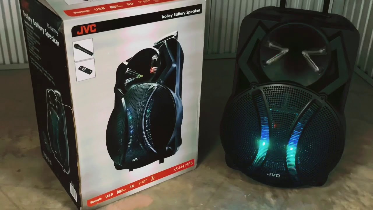 JVC Trolley Speakers