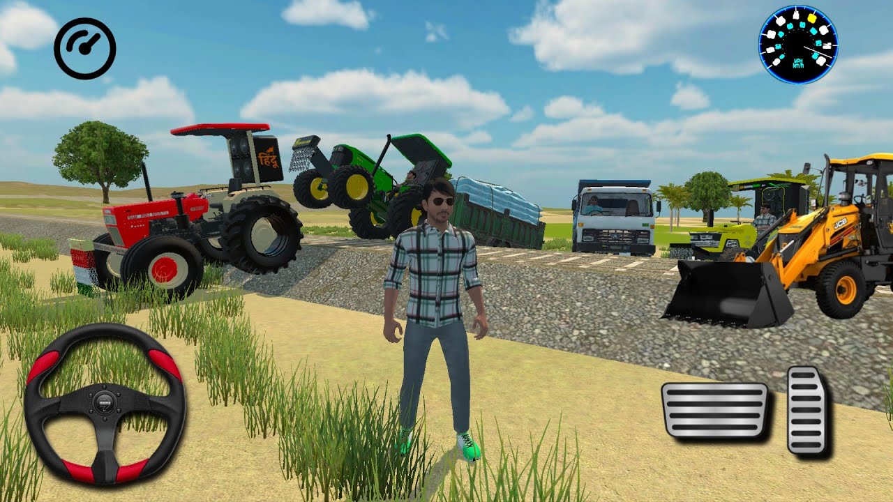 Rescue A Johan deera tactor with overload trolley ?? #youtube #gaming #cartoon #viral #comedy #gamer