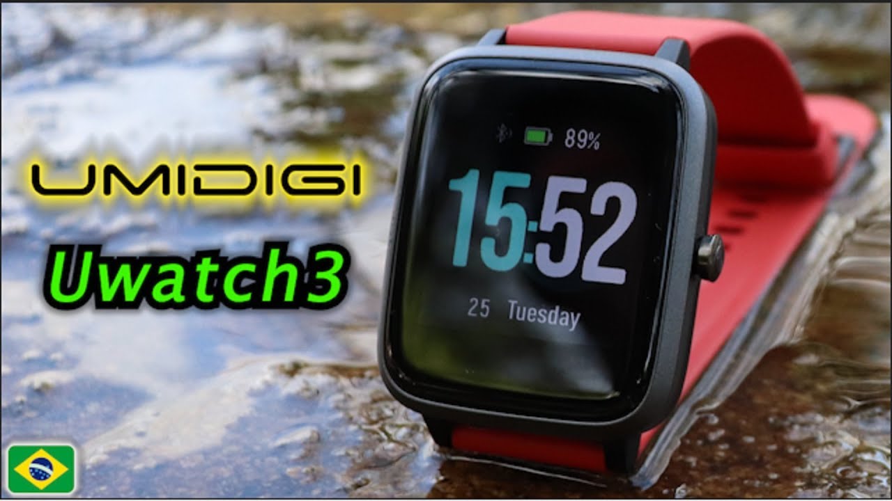 UMIDIGI Uwatch 3 - Unboxing e Primeiras Impressões PT-BR