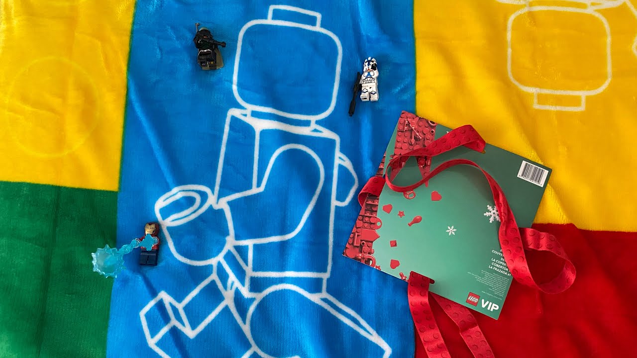 *Lego.com* SPECIAL VIP ONLY Fleece Blanket review! *already over*