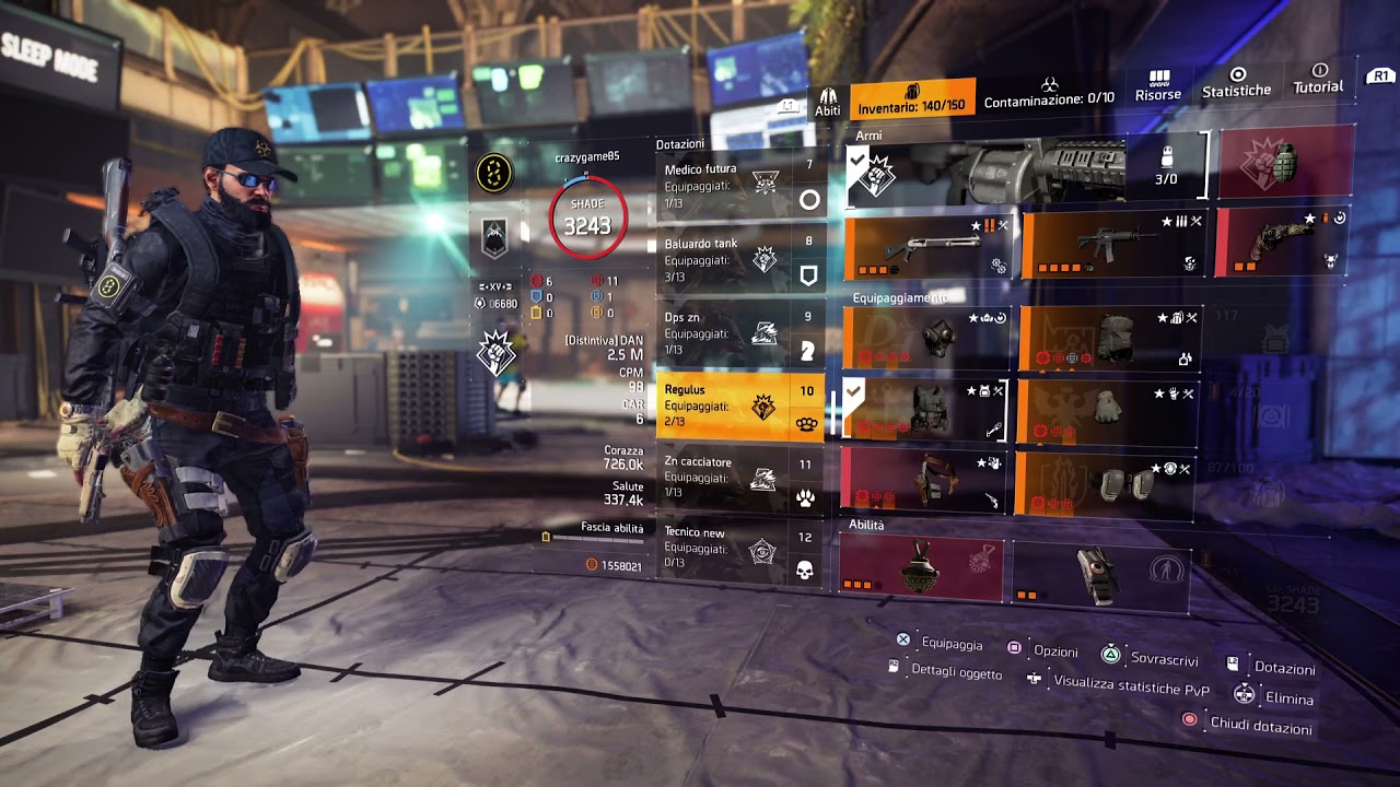 The division 2 Raid cuore della notte speed 14 min PS5