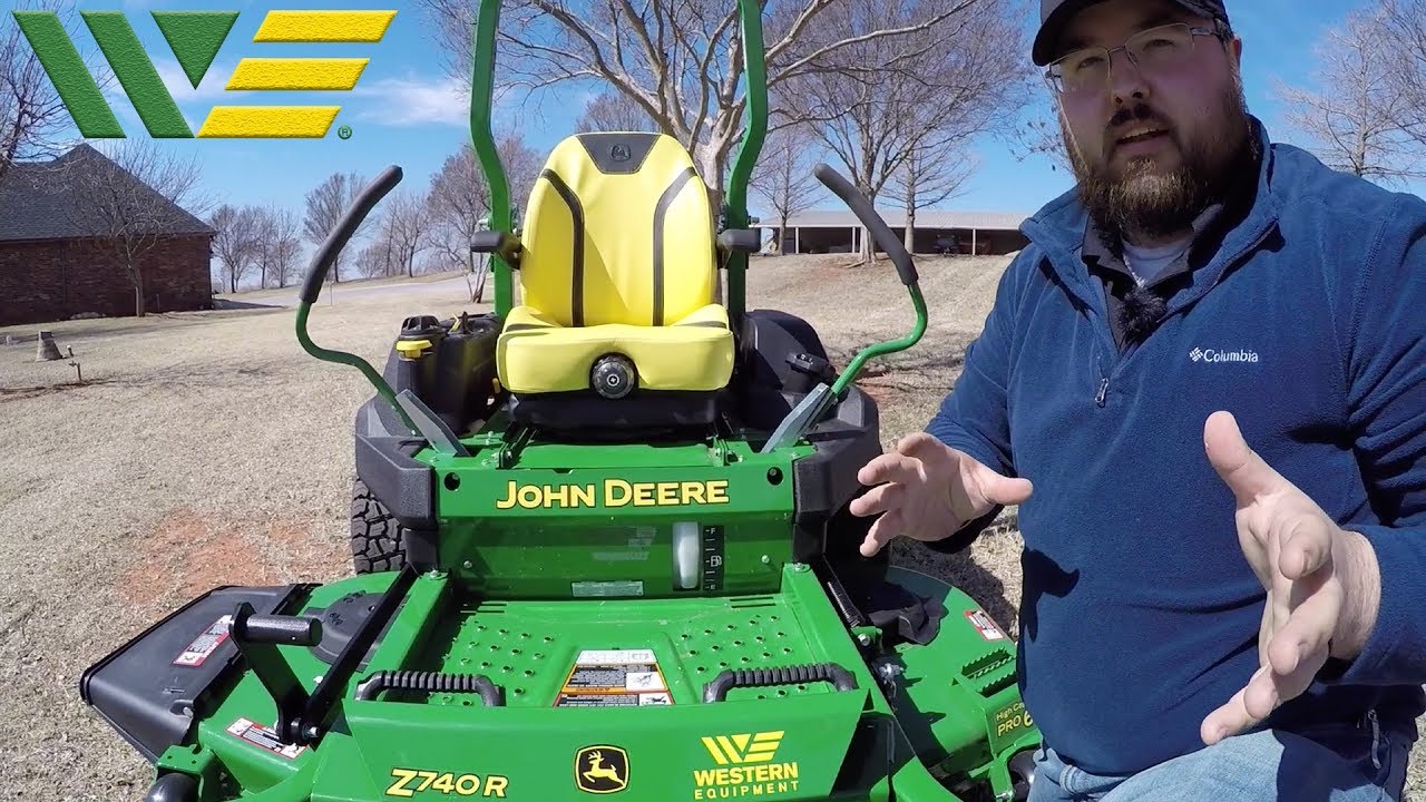 SEE WHAT’S NEW! 2019 John Deere Z7 Series Ztrak Mower Walkaround and Product Overview