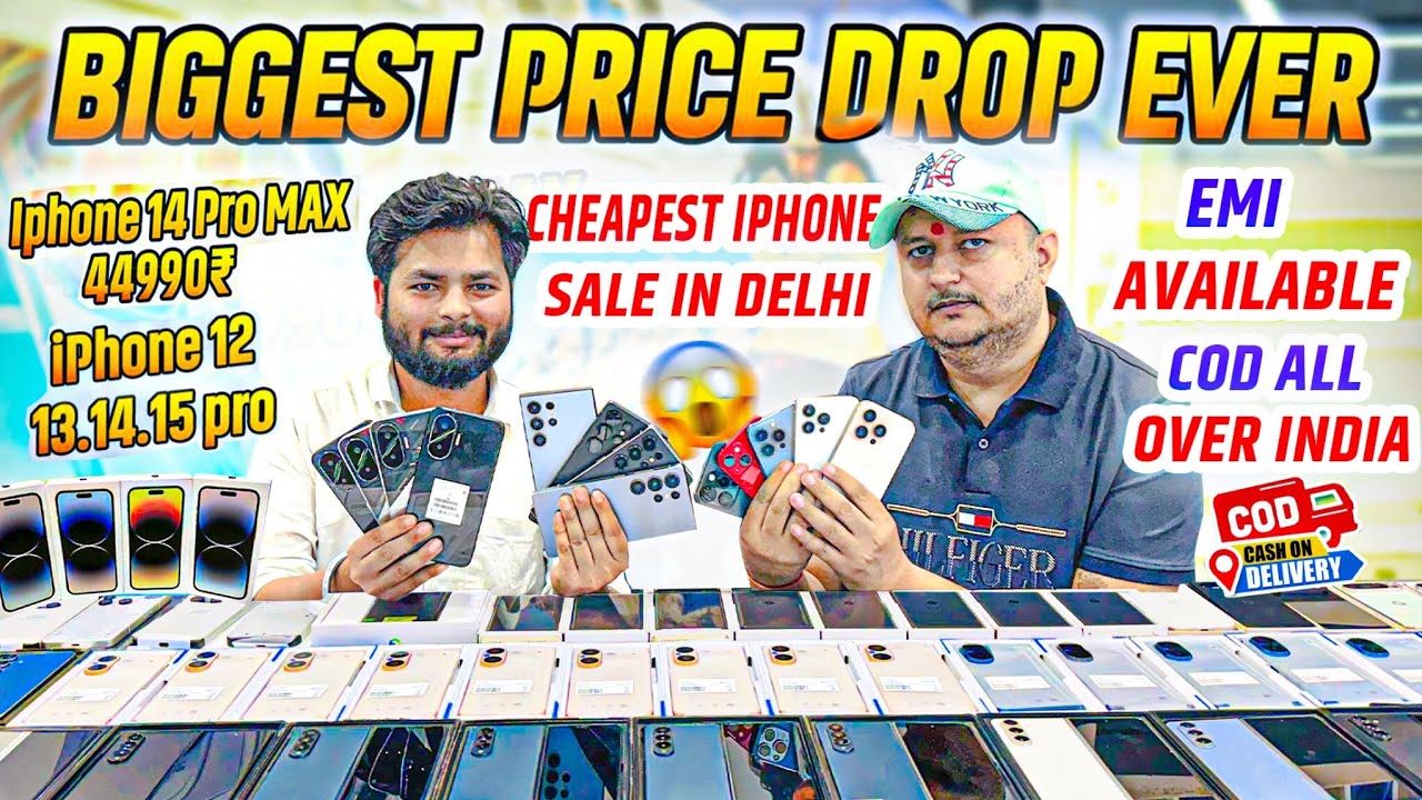 Biggest ever apple iphone google pixel samsung ultra  vivo oppo secondhand mobile sale in delhi |😍🤩😝