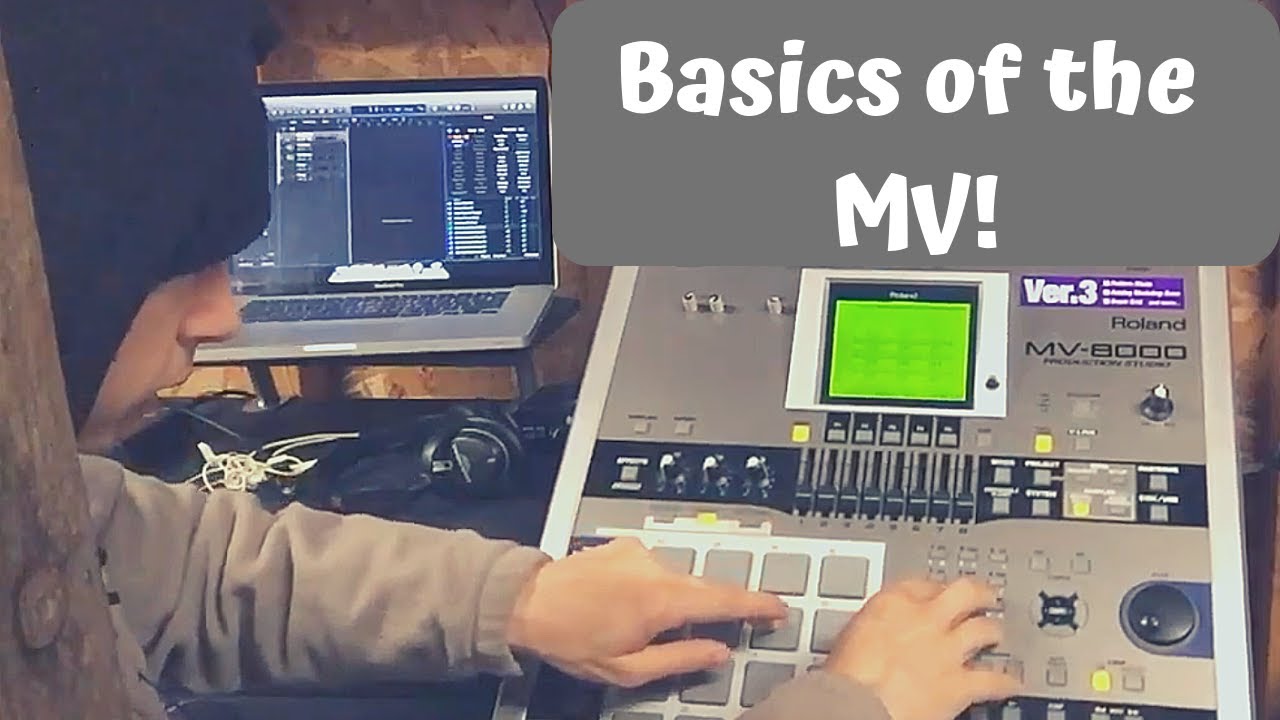 Roland MV-8000 Pattern Mode and Basic Beat Making
