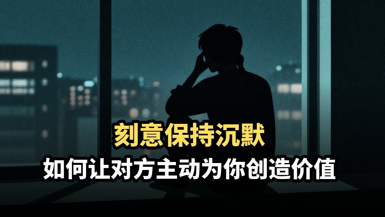 少说话反而能获得更多尊重？行为心理学实验证明“延迟反应”的惊人效果