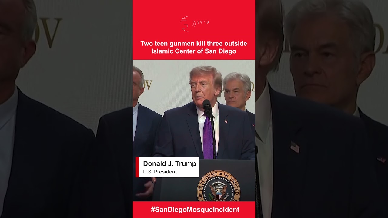TRUMP ON MOSQUE ATTACK: Teen Shooters Kill Three at San Diego Islamic Center | DWS News | AB1I