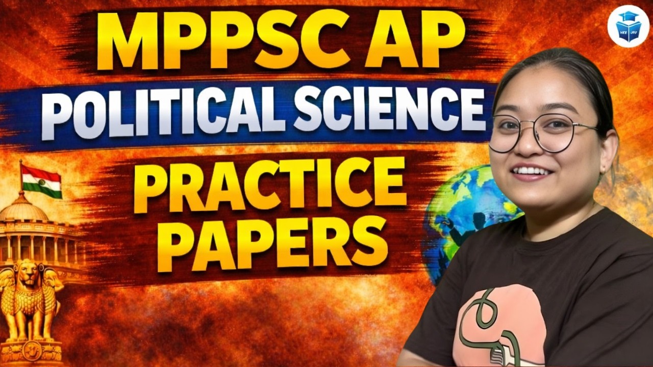 MPPSC Assistant Professor Political Science | Practice Paper | Important MCQs Questions