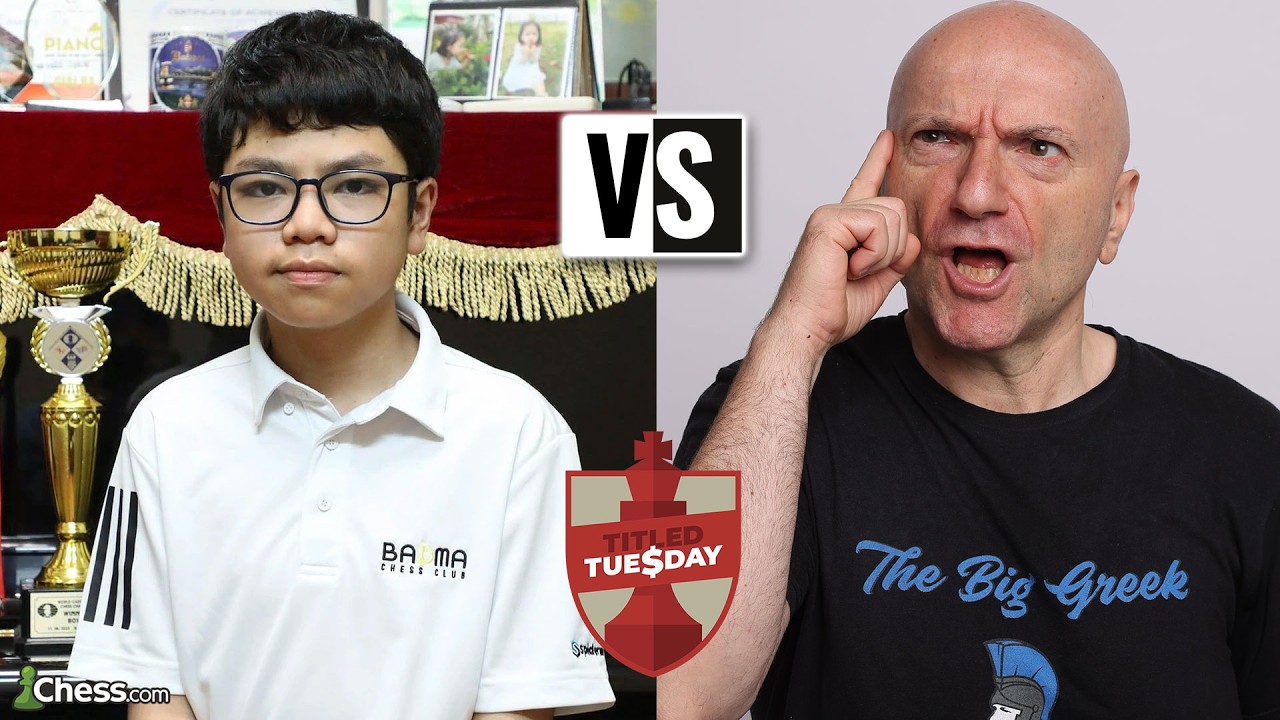 The Big Greek gegen den 5-fachen Jugendweltmeister Dau Khuong Duy