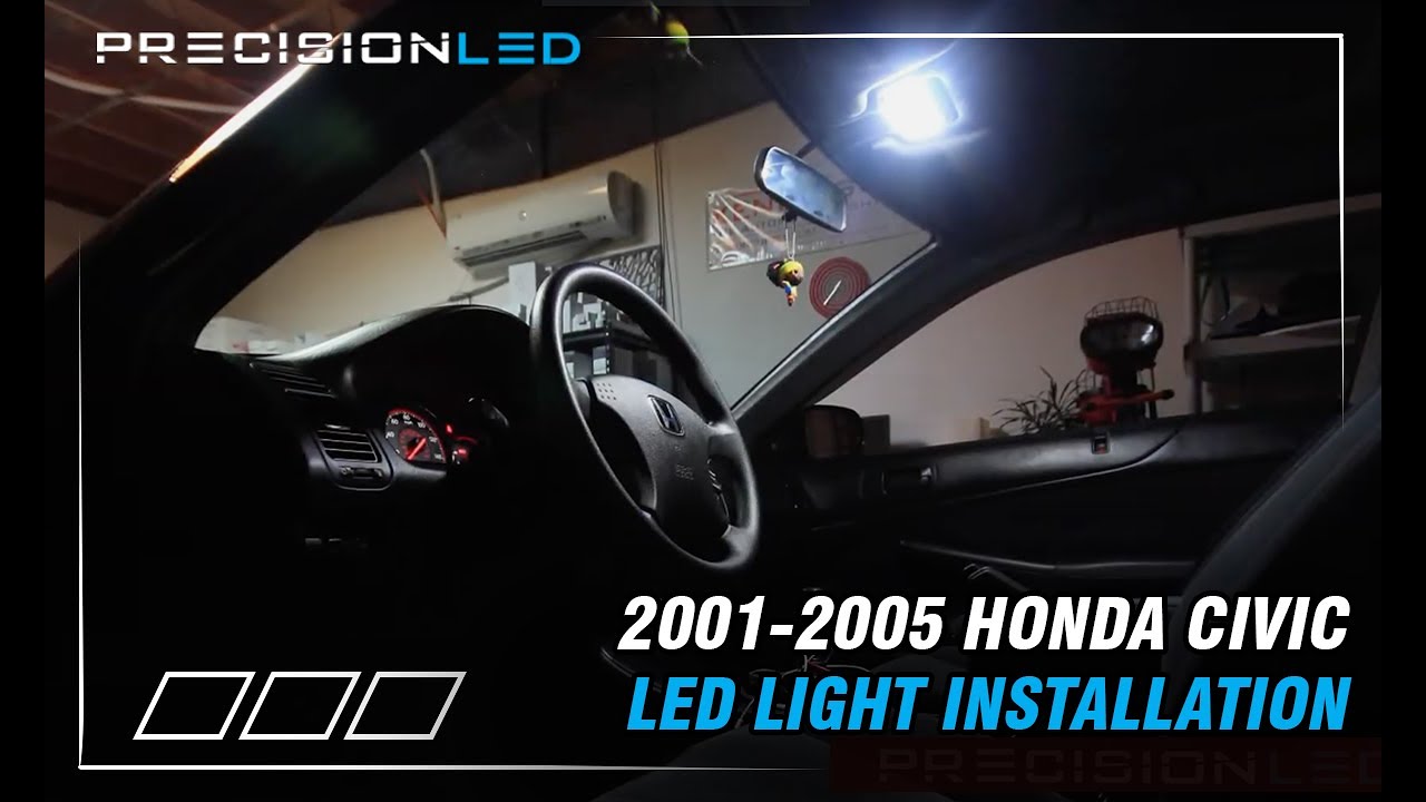 Honda Civic LEDs How to Install - 7th Generation 2001 - 2005